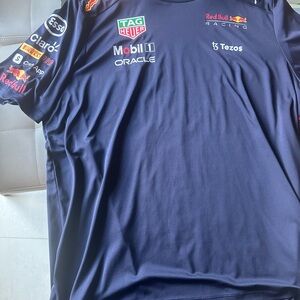 Puma Navy Blue Racing Jersey Formula One F1 Red Bull mens XL new without tag